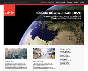 AKM Web Sitesi Tasarımı