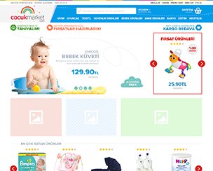Çocukmarket E-ticaret Tasarımı